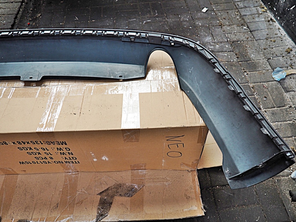 фото №7, Vw golf vi спойлер накладка бампер задня 1k9807521d