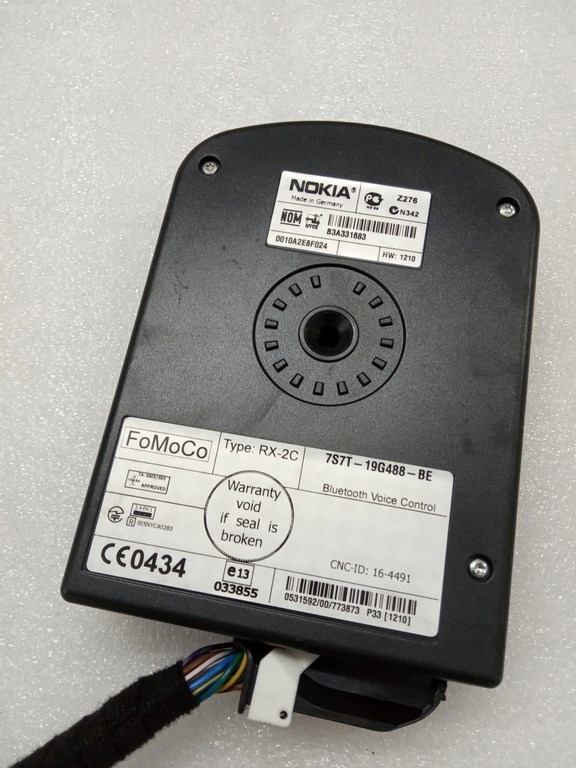 фото №1, Ford - модуль bluetooth 7s7t-19g488-be