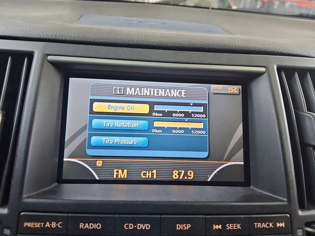 фото №1, Дисплей infiniti fx i 28090ca100 монитор