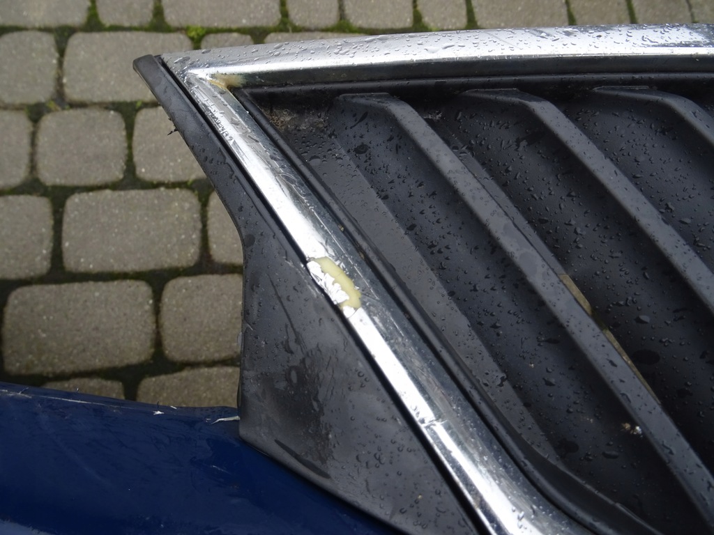 фото №3, Skoda rapid бампер передний решётка радиатора 4711 оригинал