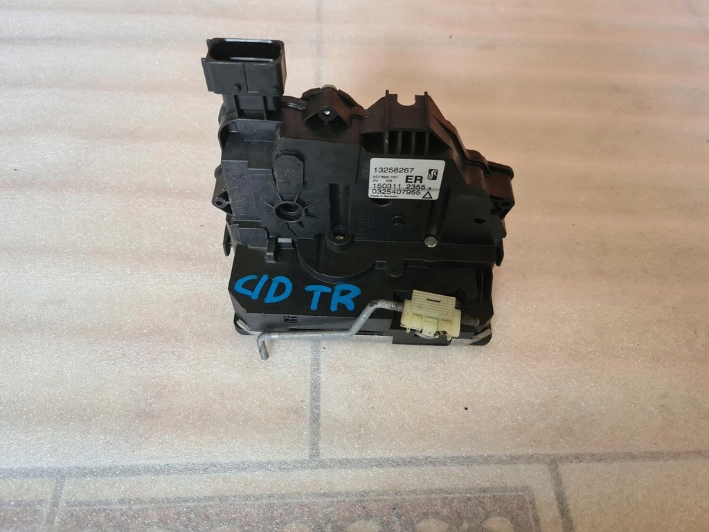 фото №1, Opel corsa d 2006-2014 rok замок двері задня правий 13258267 er