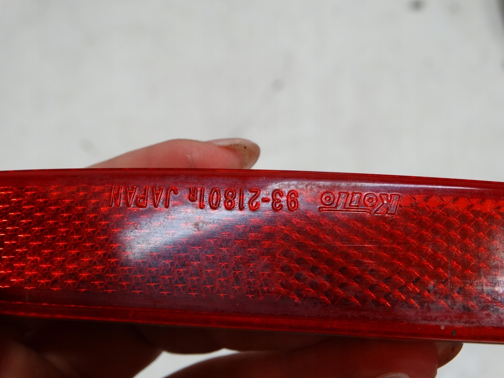 фото №9, Відбивач бампера правий задня mazda 6 koito 250-61971