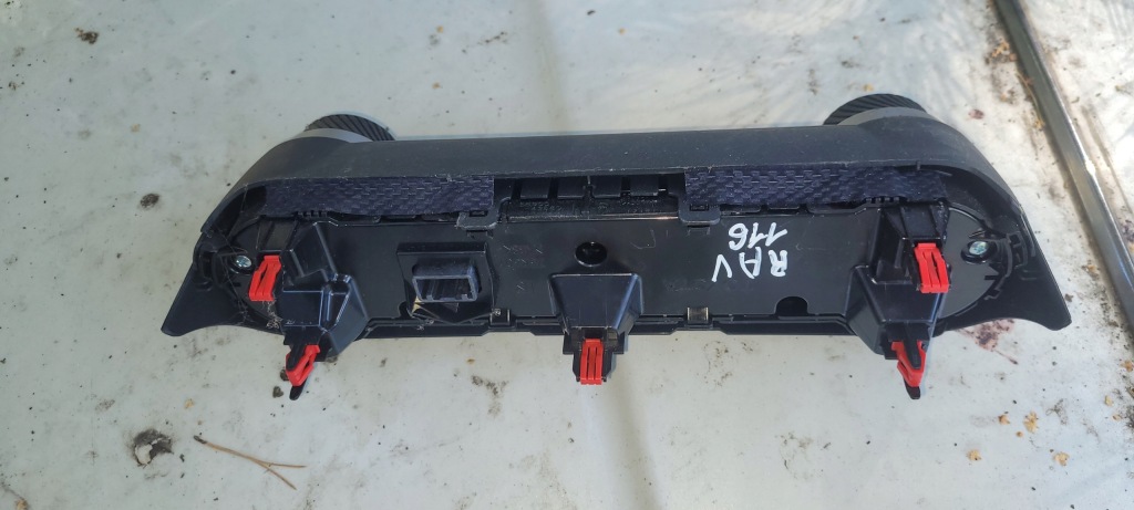 фото №1, Панель керування повітроводи toyota rav4 v