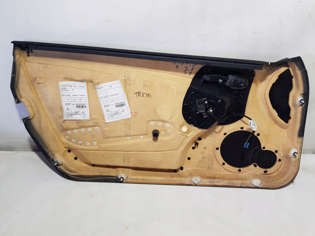 фото №13, Обшивка оббивка двері правий перед mercedes slk r171 w171 uk