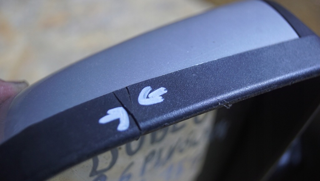 фото №9, Зеркало левый перед doblo 6 pinów