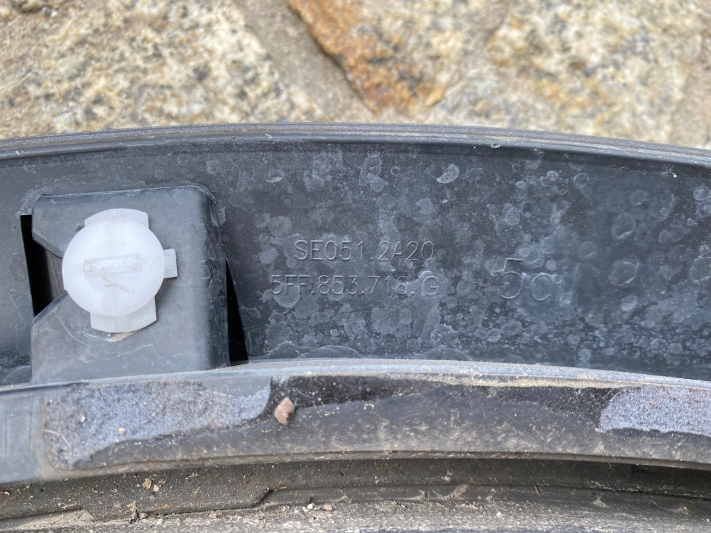 фото №14, Seat cupra formentor 5ff молдинг крила права перед 5ff853718h оригінал