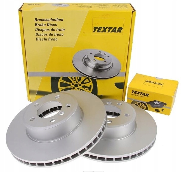 фото №1, Тормозные колодки тормозные диски textar перед ford galaxy s-max 300mm