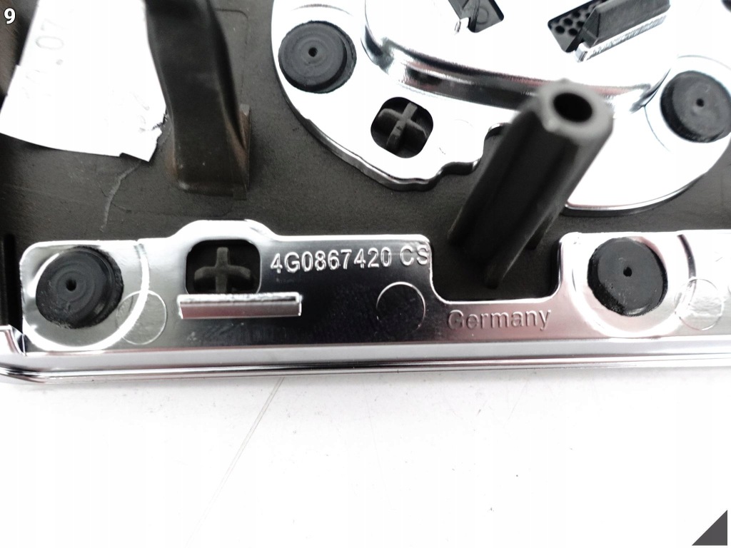 фото №10, Audi a6 s6 4g0 c7 lift 10-18 защита dekor дверь правая задняя хром drewno aj3