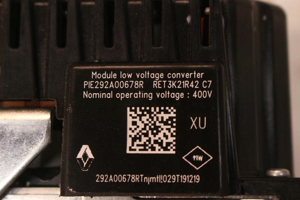 фото №7, Блок управления модуль конвертер 292a00678r renault zoe