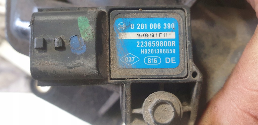 фото №5, Renault trafic iii 1.6 dci бі-турбо дросельна заслінка 8201374868