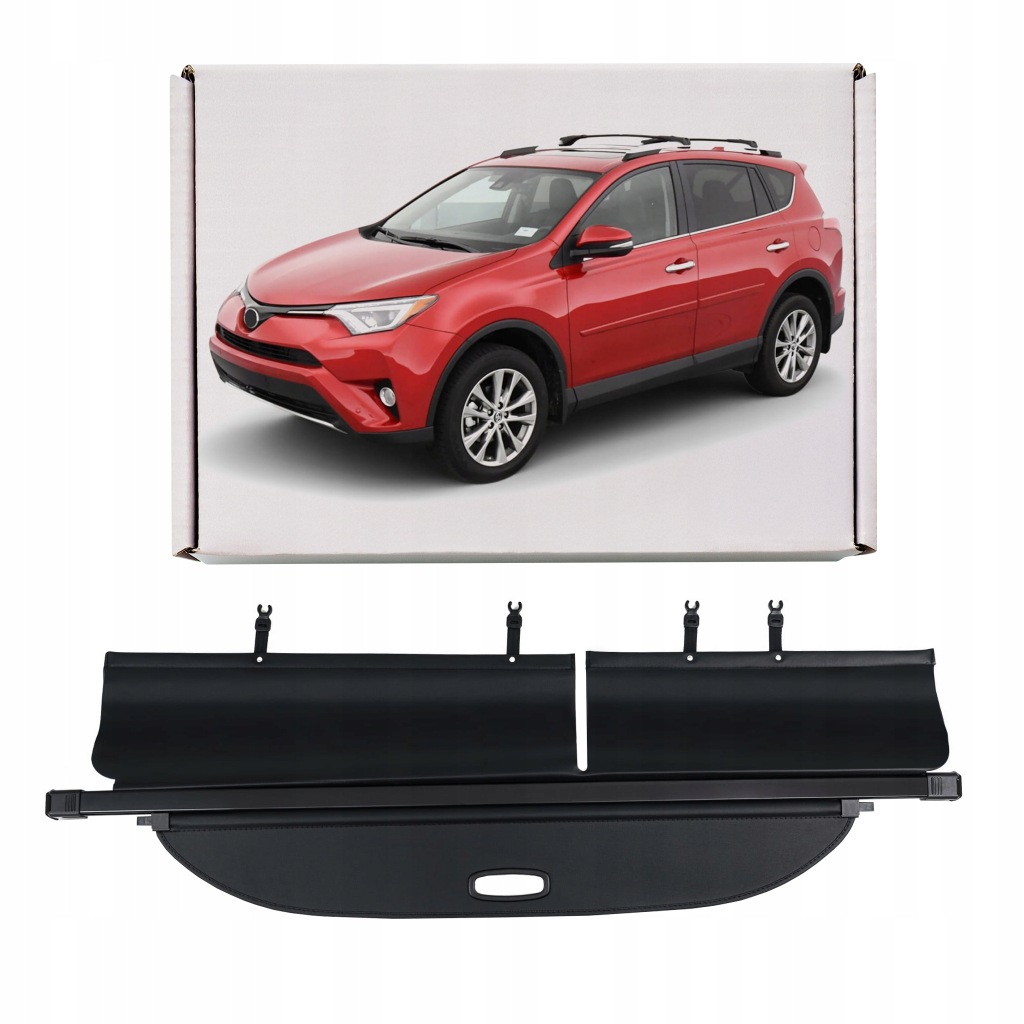 фото №1, Toyota rav4 iv xa40 2013-2018 шторка багажника czarna pt731-42130
