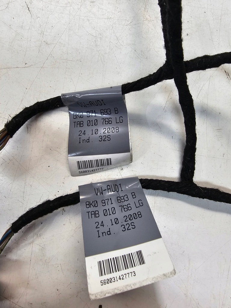 фото №6, Жгут проводка ambiente комплект audi a4 b8 8k0971035r 8k0971036b