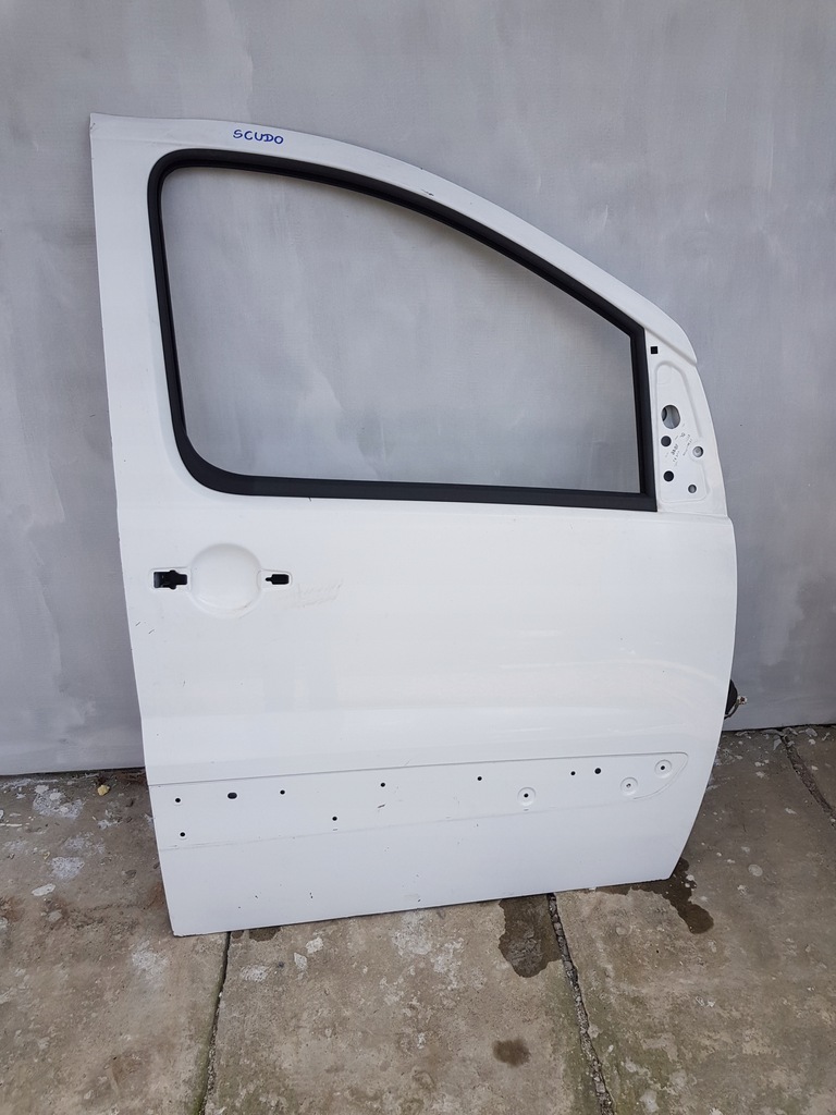 фото №1, Fiat scudo expert jumpy двері правий перед білий fv
