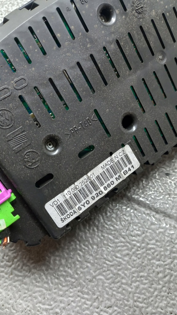 фото №5, Лічильник skoda fabia 03r hb 6y0920860m 1.2b