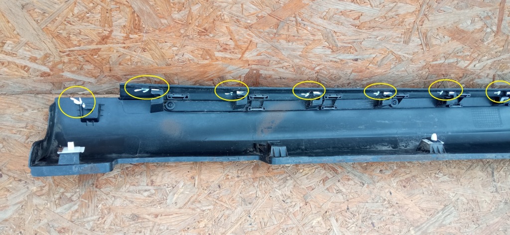 фото №11, Kia e-soul sk3 ev 19- порог накладка порог молдинг порог правая 87754-j2000