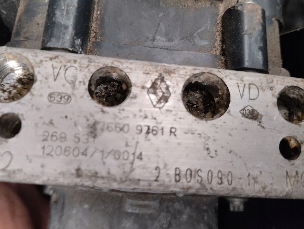 фото №3, Насос тормозная abs renault clio iv 4 476609761r