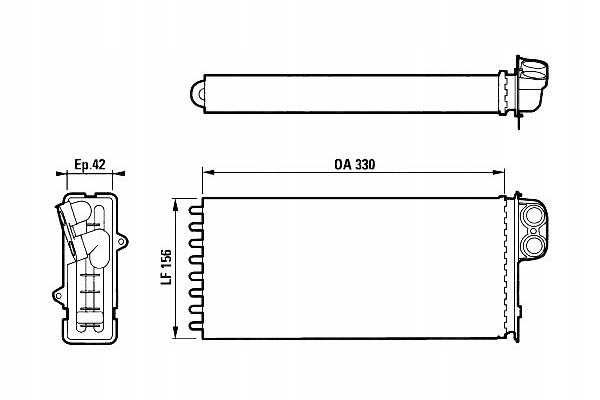фото №2, Отопитель rvi premium dci11b/43-midr06.23.56b/41