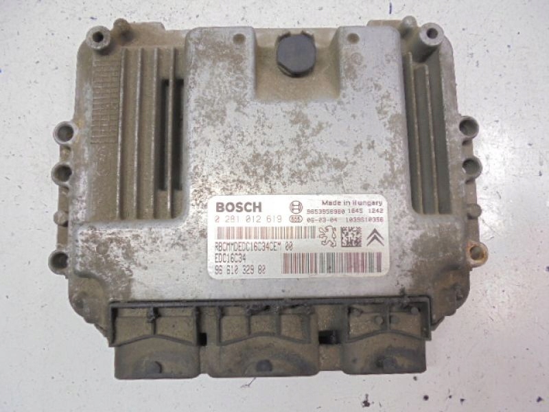 фото №1, Berlingo i бортовий комп'ютер 9661032980 1,6hdi 0281012619