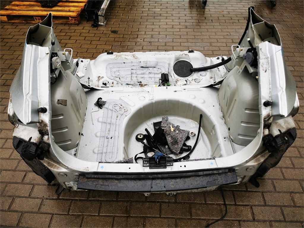 фото №1, Citroen ds4 11-18 чверть піддон обрізаний задня кузов pas задній