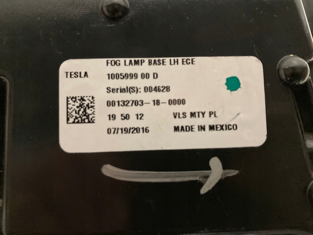 фото №7, Протитуманна фара лівий tesla s 1005999-00-d
