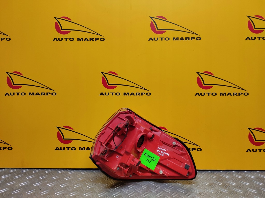 фото №6, Infiniti qx56 qx80 2014- лампа задняя led левая usa