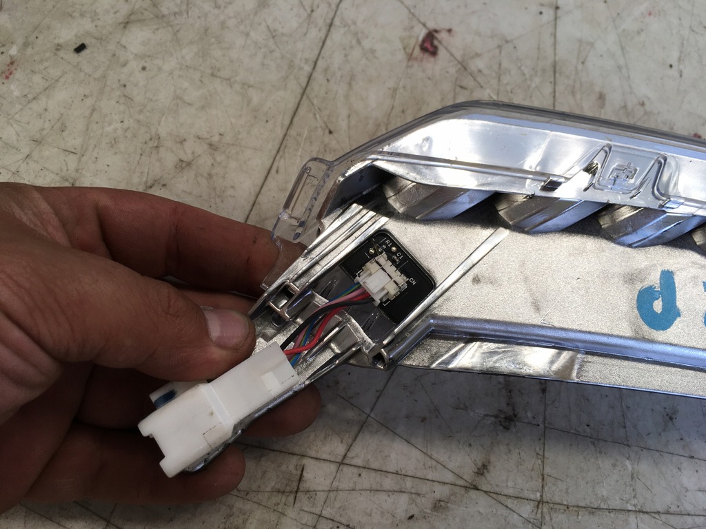 фото №8, Молдинг лампа led права ліва civic x