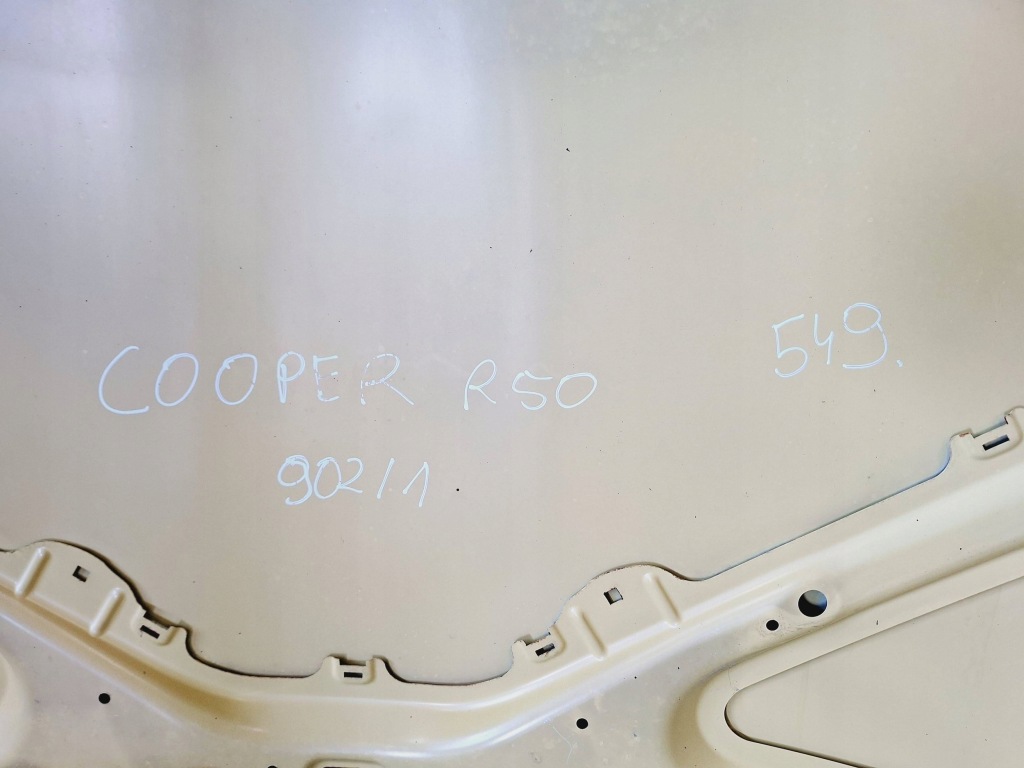 Капот крышка двигателя mini cooper r50 902/1 nr549 с Разборки
