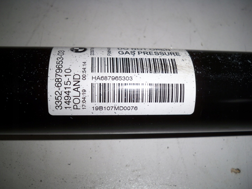 Амортизатор задний  правый левый mini coopper s jcw f56 Доставка