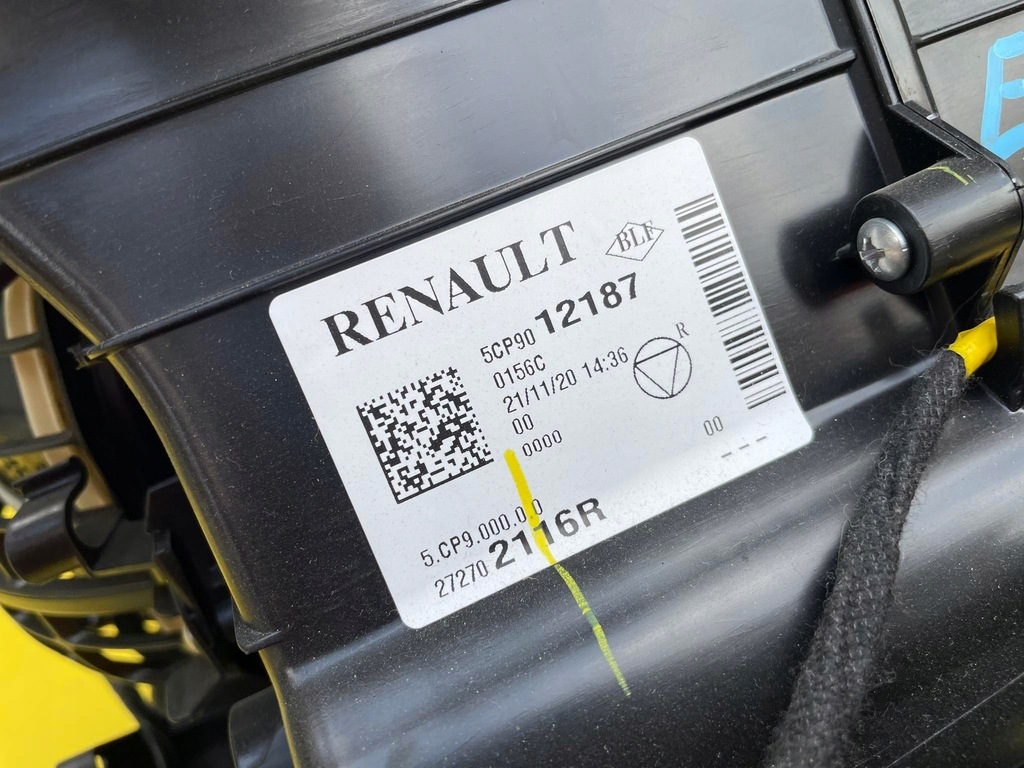 фото №6, Renault clio v отопитель eu ideał 272702116r