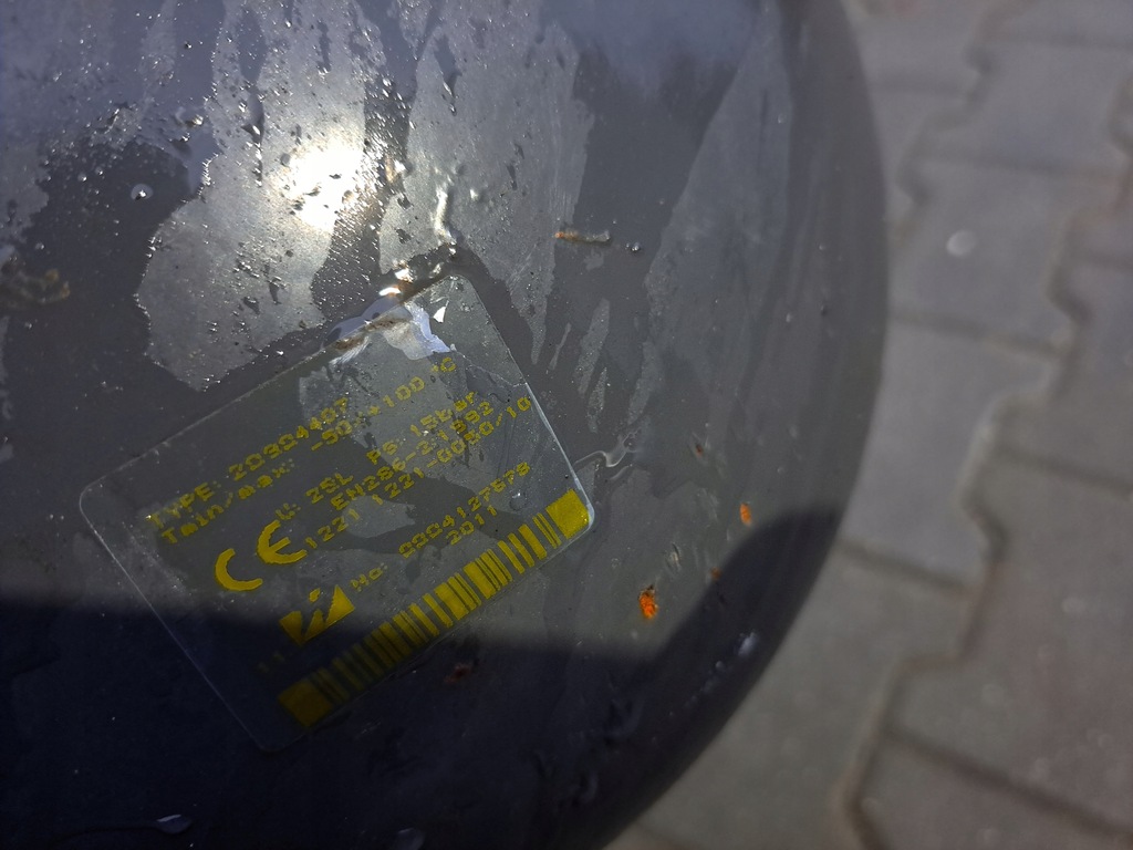 фото №3, Бак баллон воздуха 25l renault midlum dxi volvo fl fe