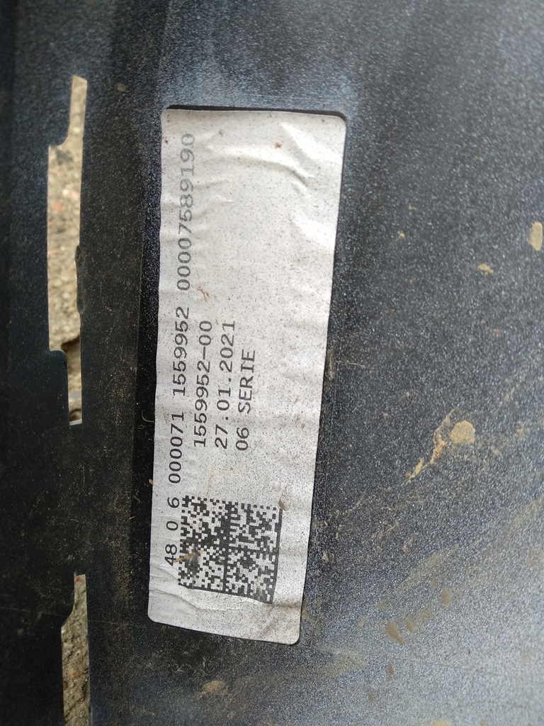 фото №11, Крила лівий задня bmw i3 sport i3s na накладка