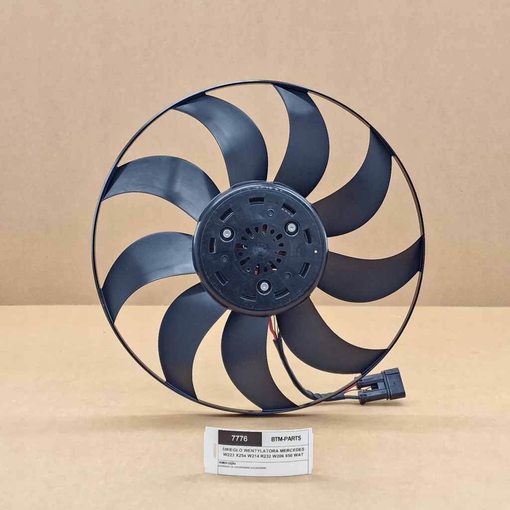 фото №1, Модуль блок управления вентилятор mercedes w223 x254 w214 r232 w206 c236 850 wat