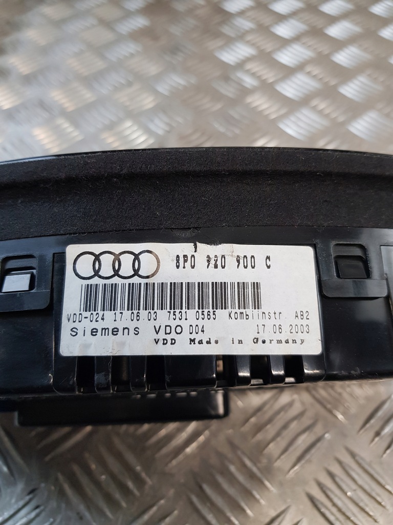 фото №7, Лічильник 8p0920900c audi a3 8p 1.6b 03r- europa