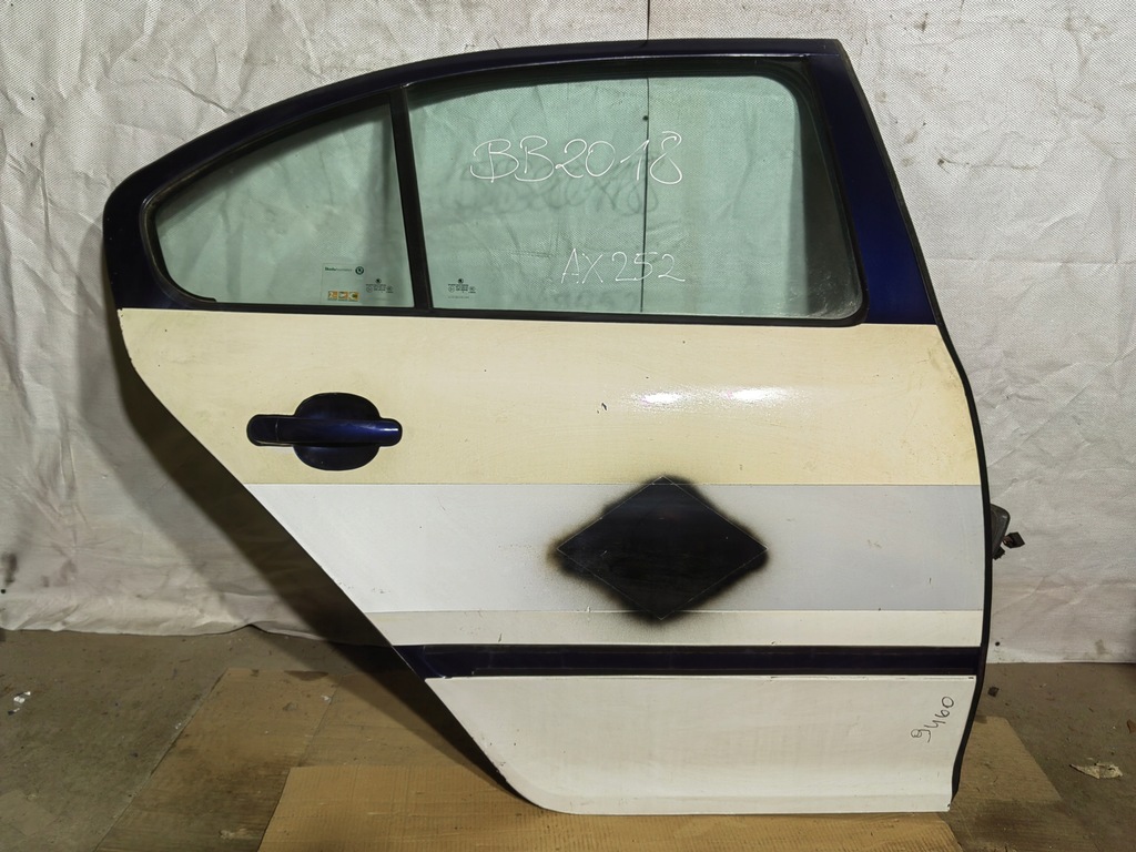 фото №1, Дверь правый задняя skoda octavia ii sedan