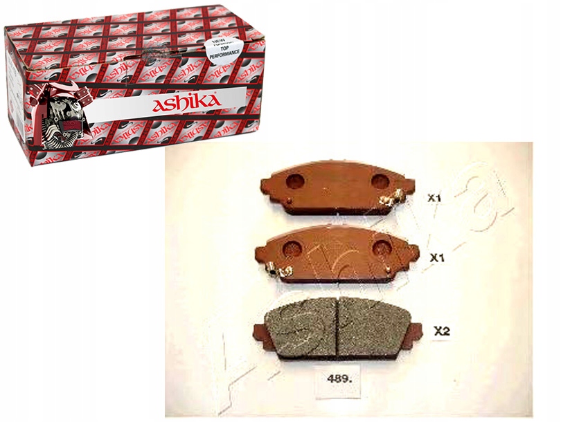 фото №1, Ashika комплект гальмівних колодок гальмівних 45022s6fe50 108