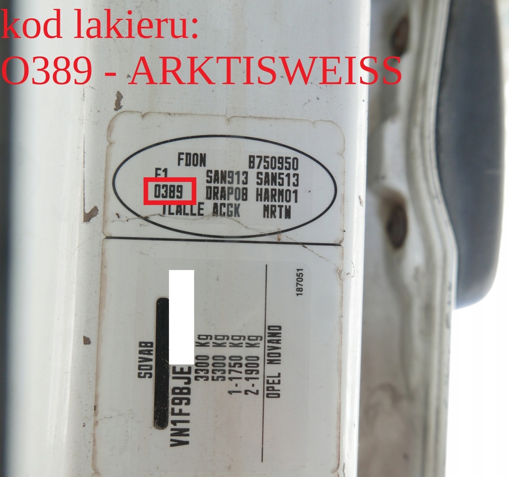 фото №7, Петли капот крышки перед opel movano a i fl 03-