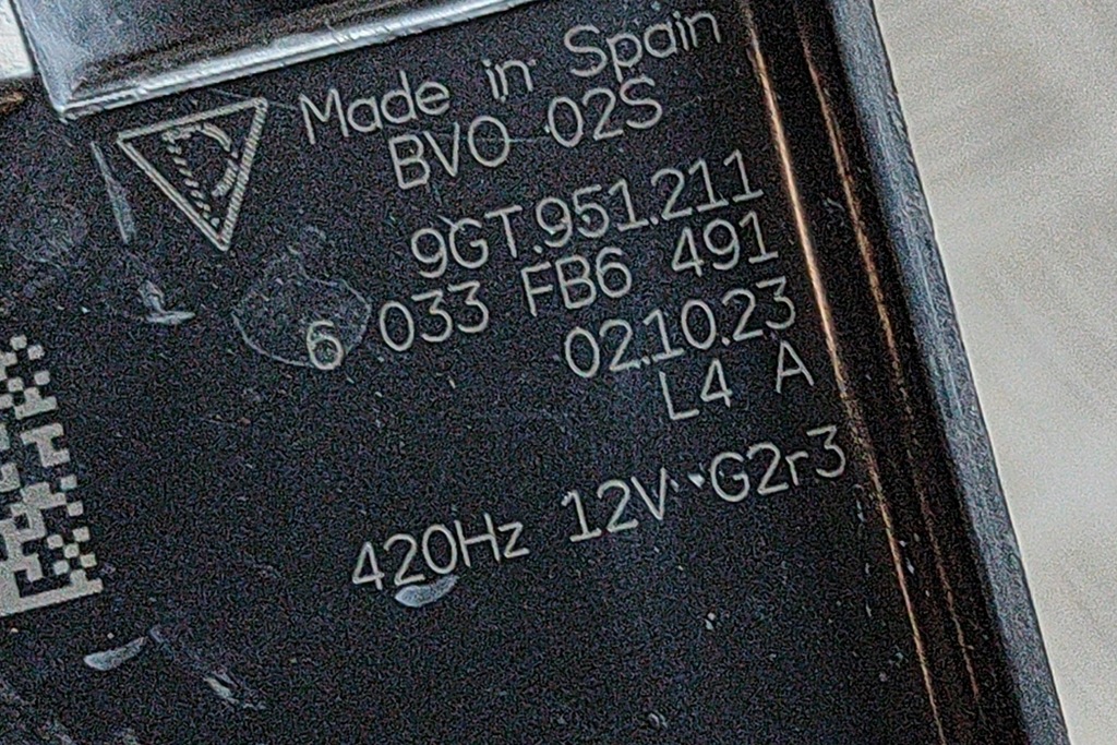 фото №7, Porsche 911 992 gt3 сигнал сигнальний o низький тон 9gt951211 2024 2532173