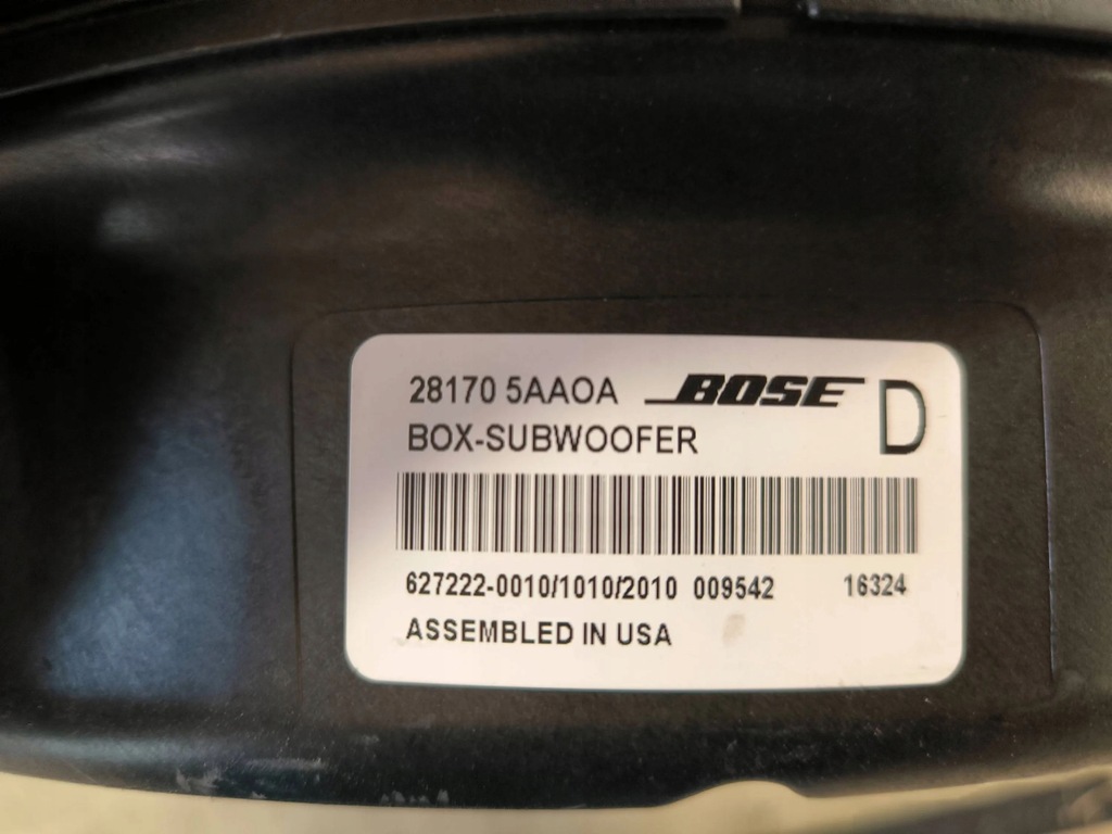 фото №6, Nissan murano z52 2017 динамик низкочастотный