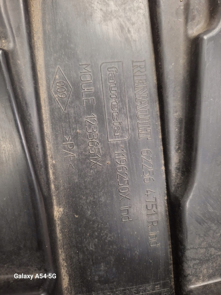 фото №3, Плита защита pod бампер renault clio iv