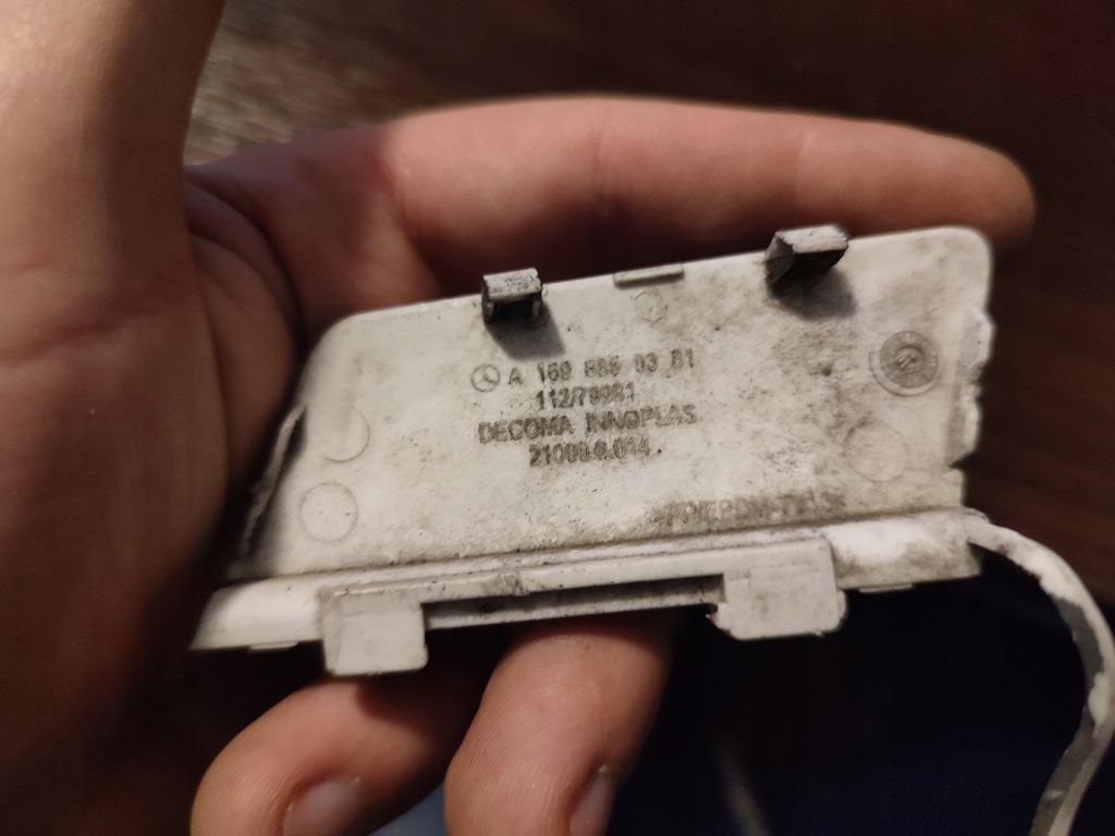 фото №3, Заглушка фаркоп перед mercedes w169 1698850381