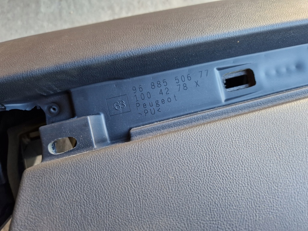 фото №5, Панель приладів приладова консоль подушка комплект peugeot 508 i