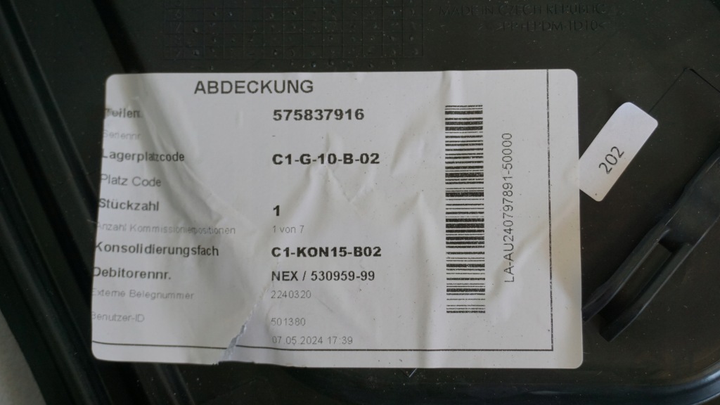 Seat ateca заглушка двері правий перед 575837916 Доставка