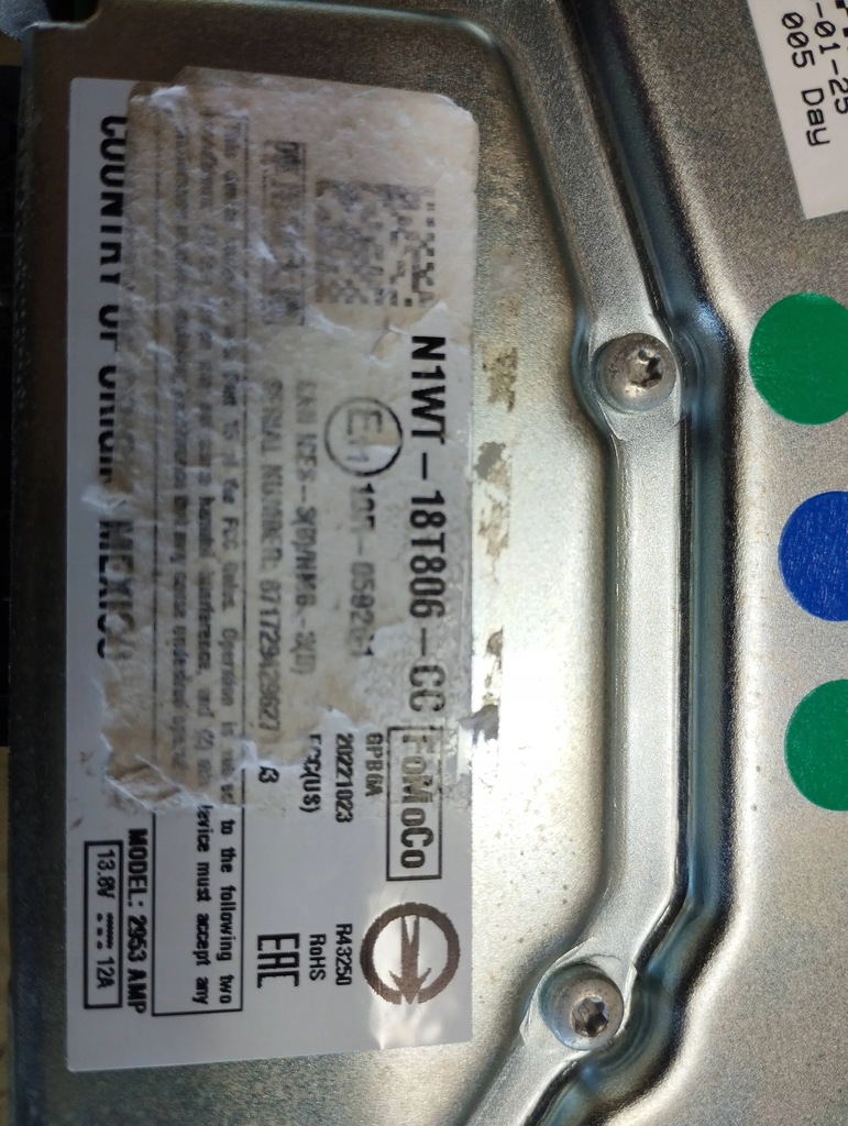 фото №9, Vw amarok ii динамики набор усилитель harman n1wt-18t806-cc