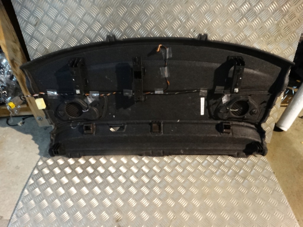 фото №3, Idealna kpl. полиця задня mercedes w222 коричнева 1