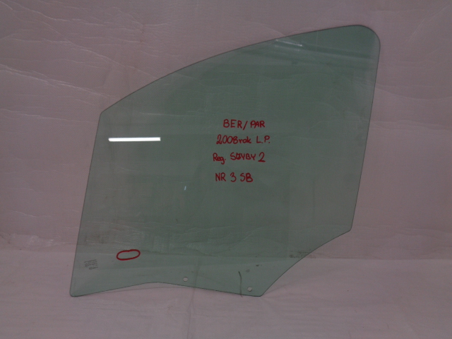 фото №1, Berlingo partner iii левая стекло дверь передних перед 2008