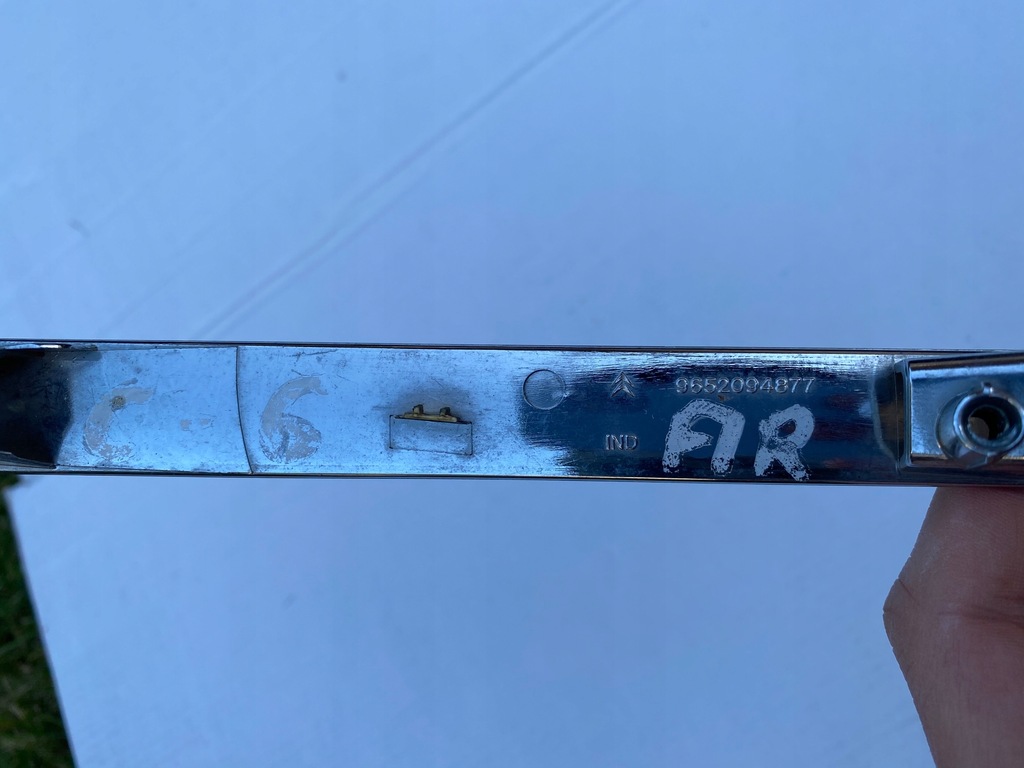 фото №7, Молдинг хром бампера задня правий citroen c5