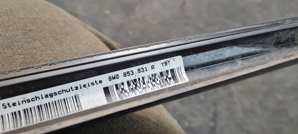 фото №12, A4 b9 8w lift s4 молдинг порог накладка левая 8w0853931a sline