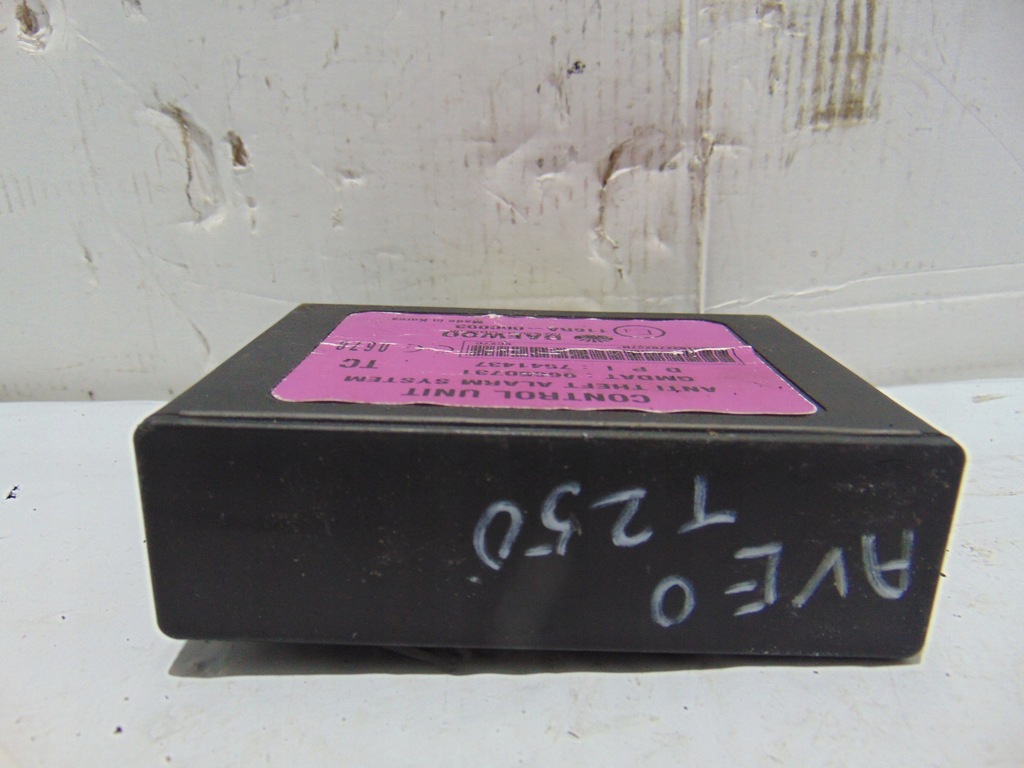 фото №1, Модуль сигнализация chevrolet aveo t250 96650731