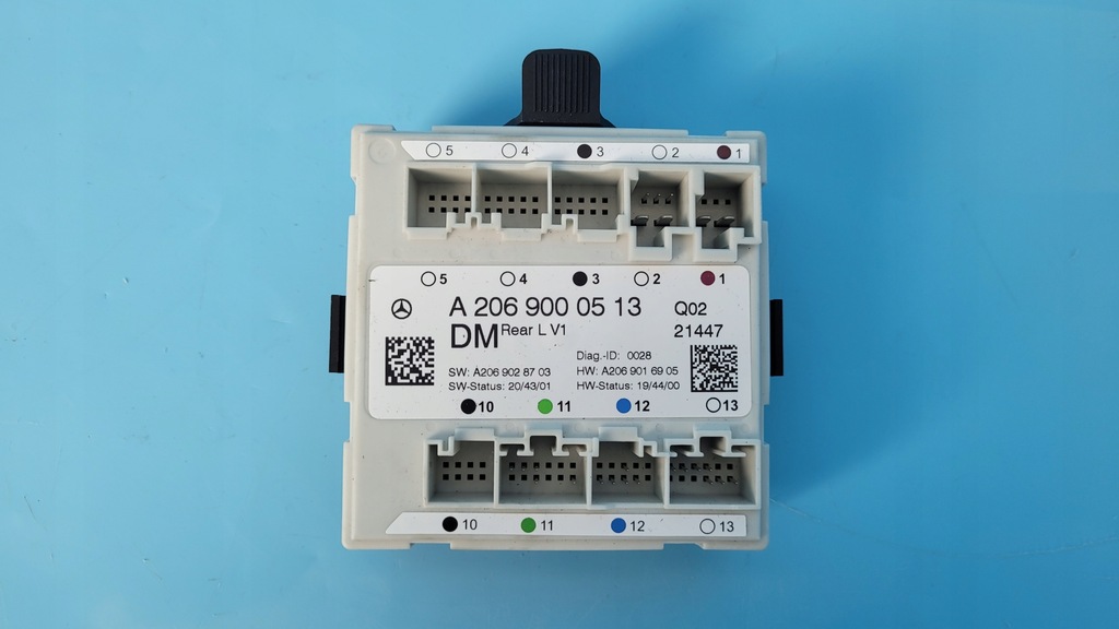 фото №9, Mercedes w206 21r модуль комфорту двері ліва задня a2069000513
