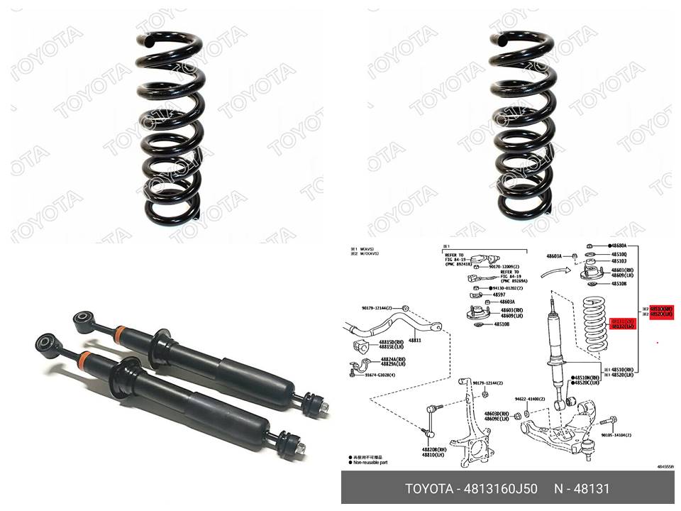фото №1, Пружина перед передняя land cruiser kdj 150